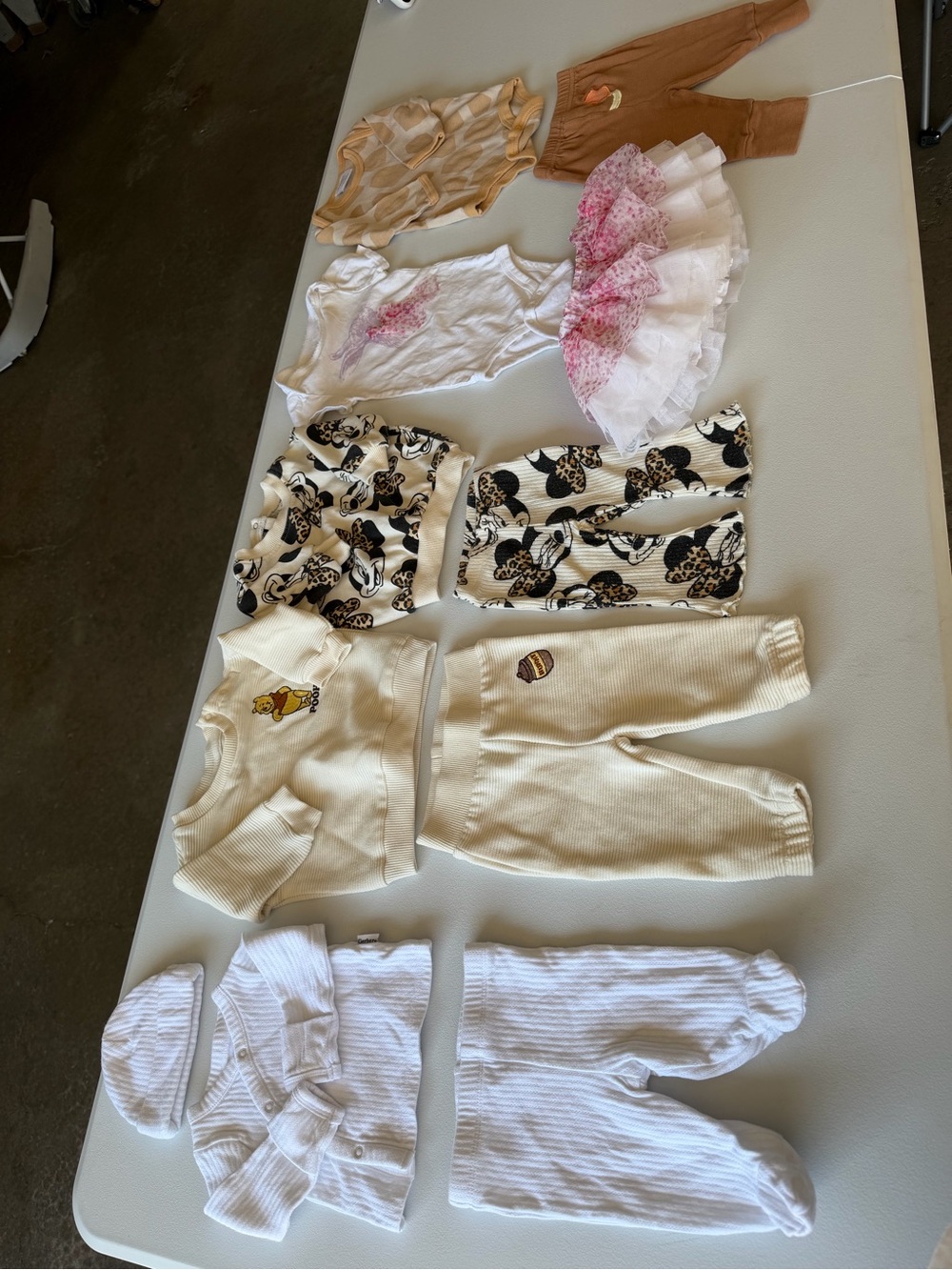 11-Piece Baby Girl Clothing Bundle Newborn–6M | Complete Outfits